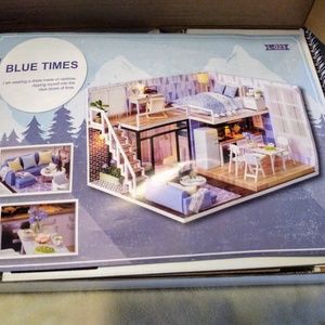 blue times mini house